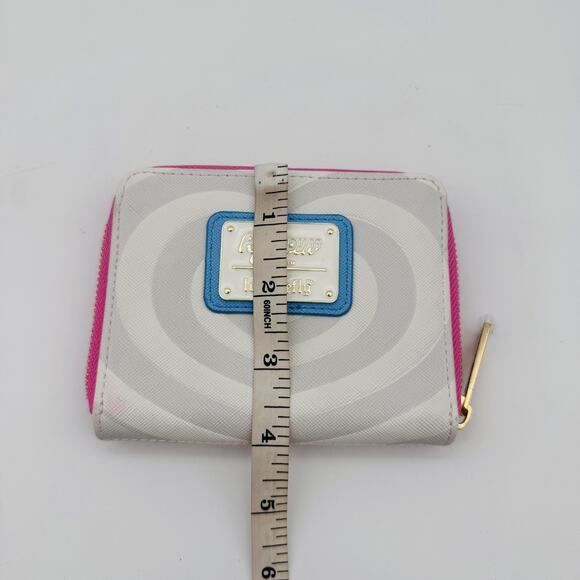 Loungefly Powerpuff Girls Wallet Mojo Jojo Cartoon ID Holder Zip Purse Bag Small - Picture 12 of 13